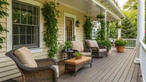 18+ Front Porch Seating Ideas for Lounging Outdoors