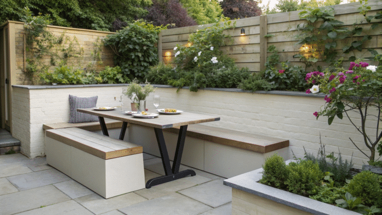 18 outdoor dining built in seating ideas that sav