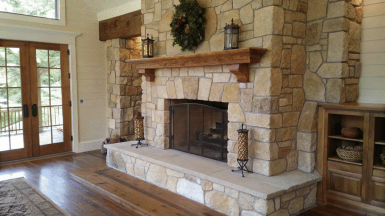 19 fireplace mantel ideas for stone fireplaces tha