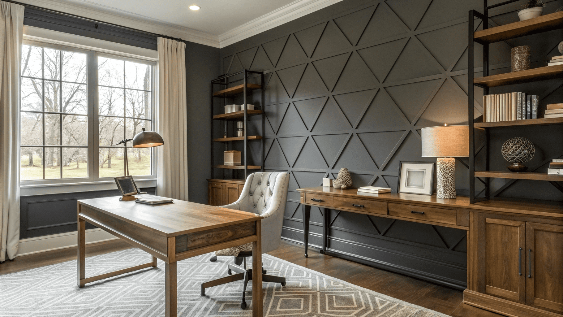 19+ Masculine Home Office Ideas with Clean, Bold Vibes