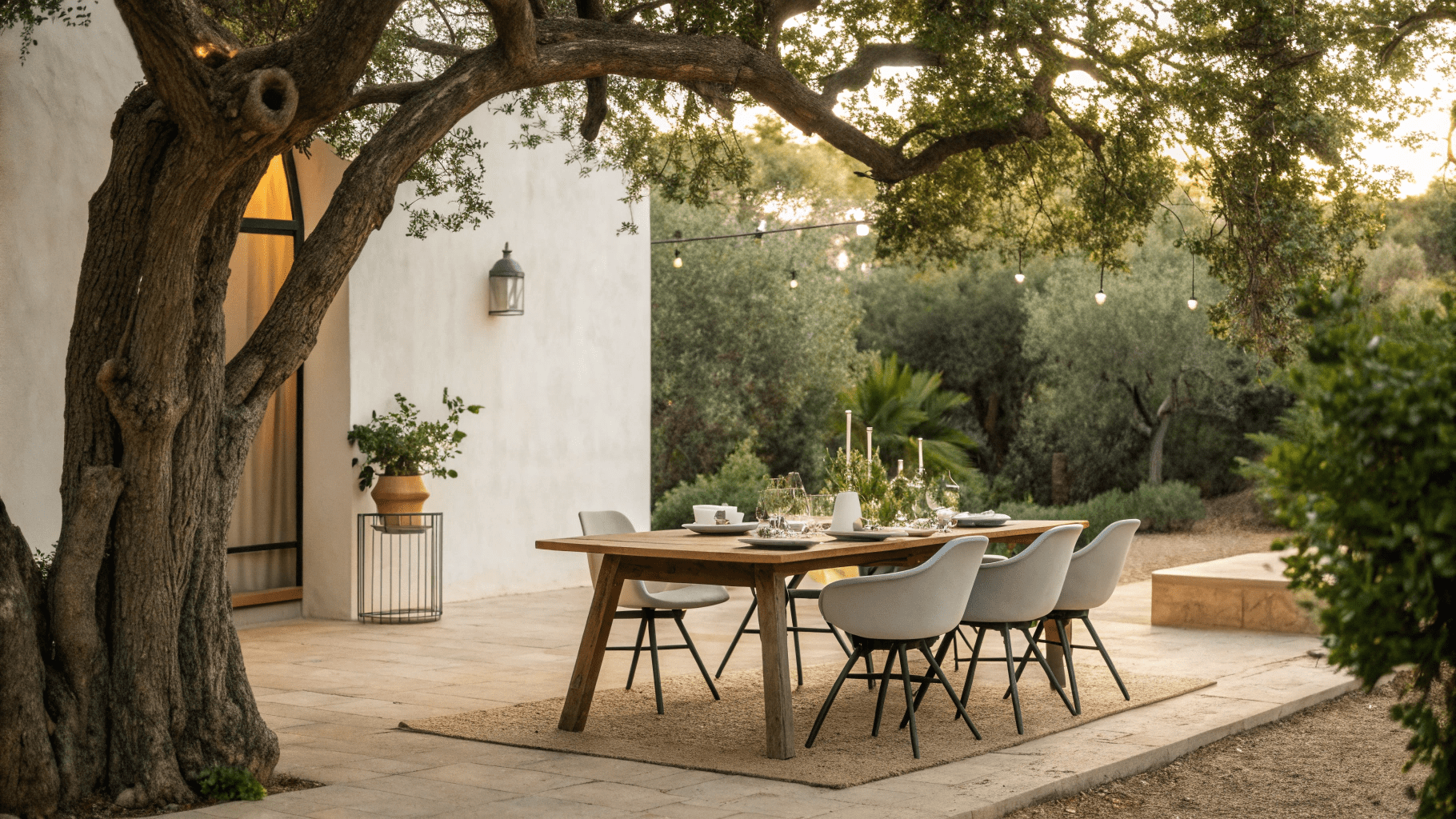 19+ Scandinavian Style Outdoor Dining Ideas for Minimalist Living