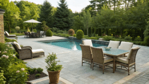 19+ Outdoor Entertaining Area Pool Ideas for the Ultimate Backyard Vibe