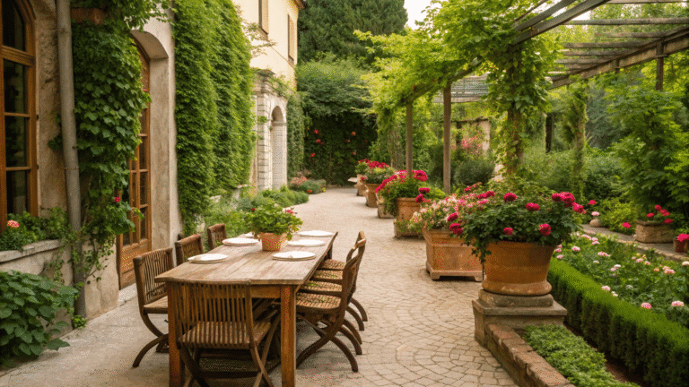 20 vintage european garden dining ideas for effor