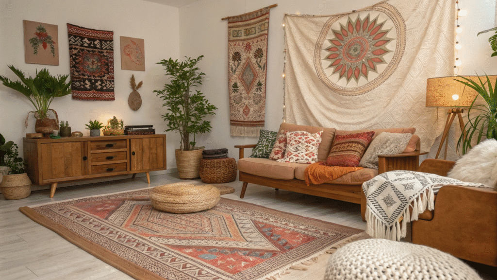 boho living room ideas