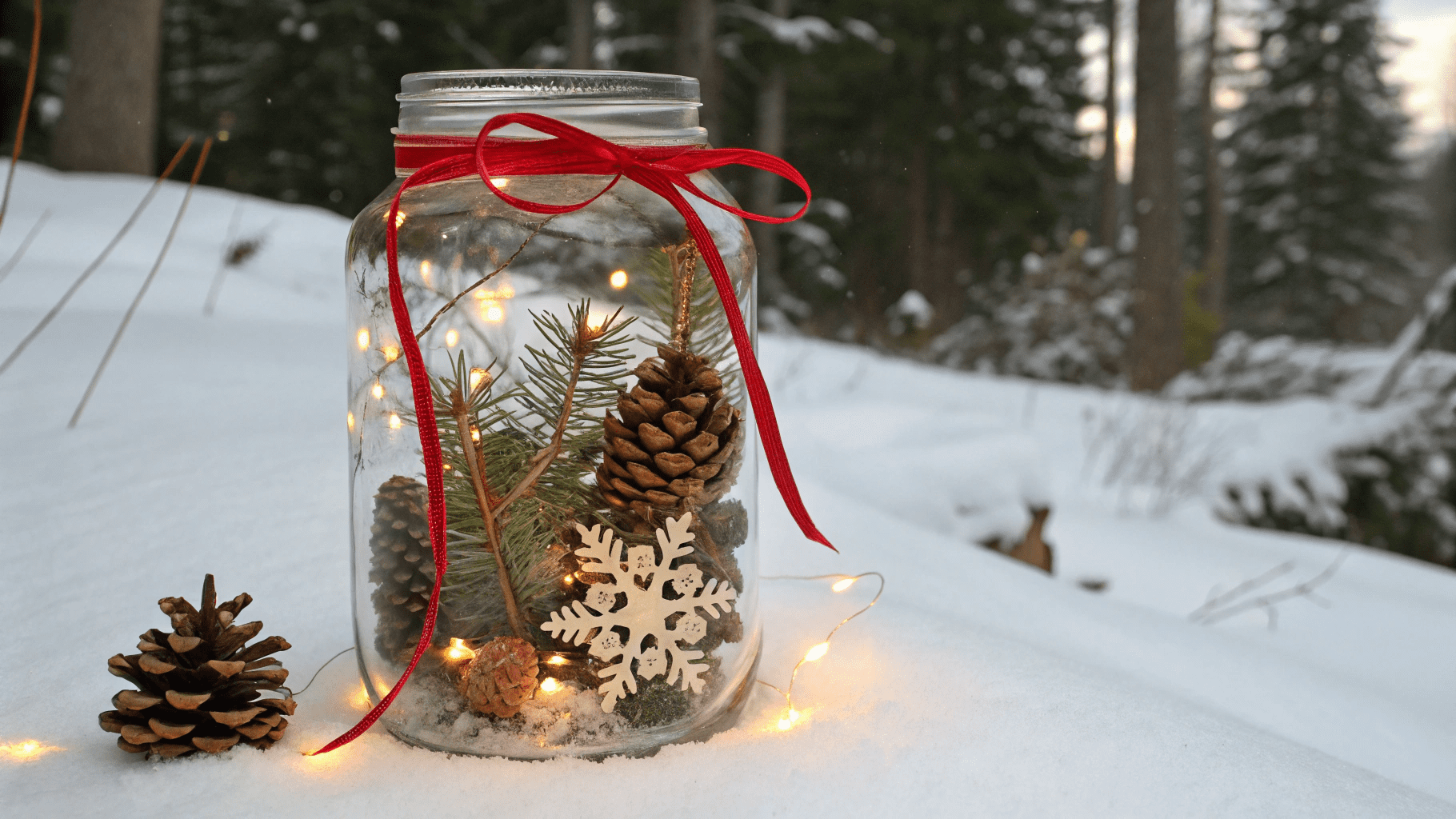 20+ Charming Mason Jar Christmas Craft Ideas
