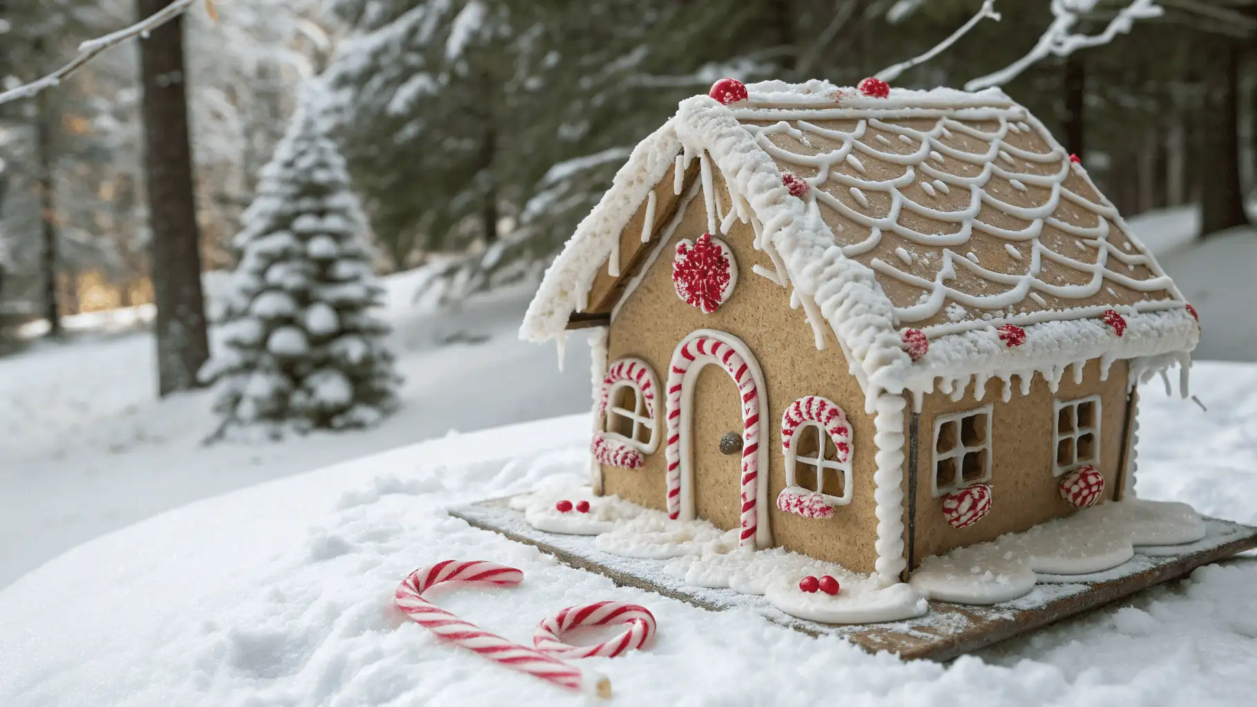 13+ Charming Small Gingerbread House Ideas