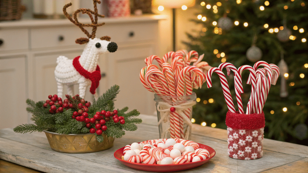 creative candy cane crafts for the holidays