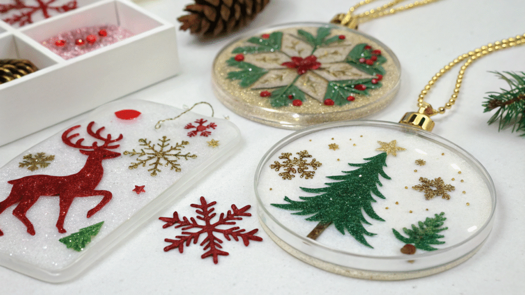 creative christmas resin ideas