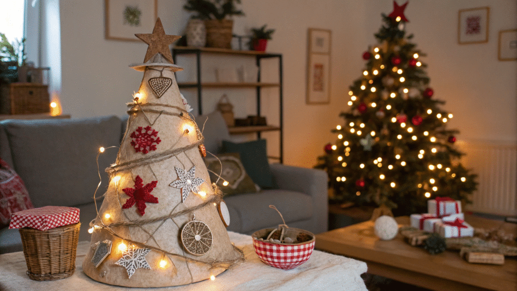 creative christmas tree craft