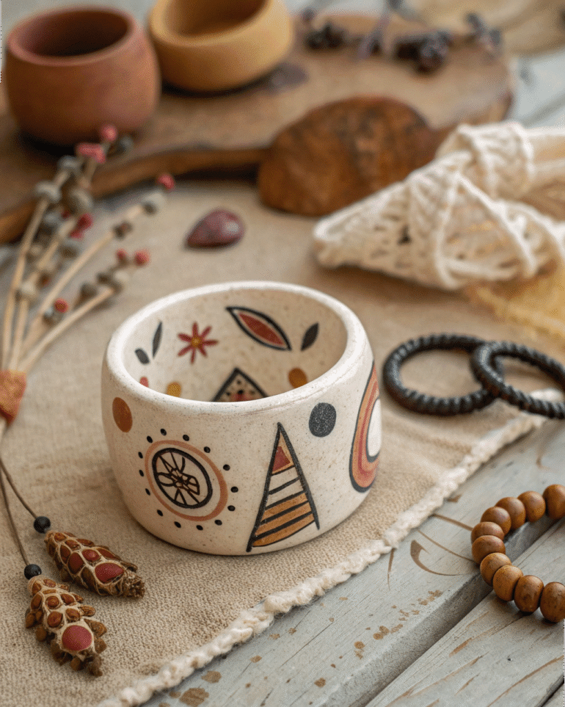 creative clay ring abstract shapes rings experimen