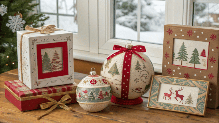 creative decoupage christmas ideas