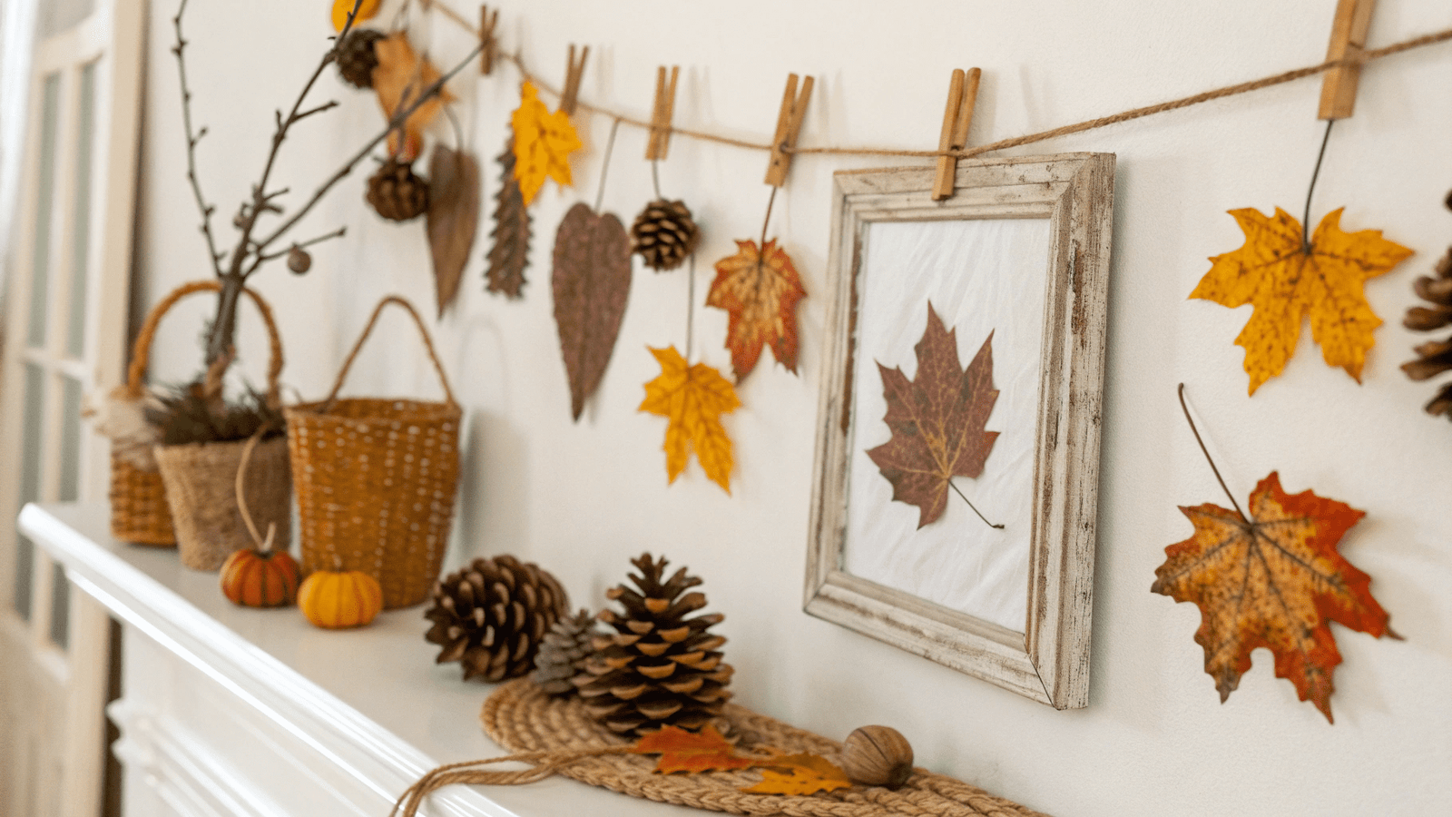 11+ Creative Fall DIY Wall Art Ideas for Adults and Kids