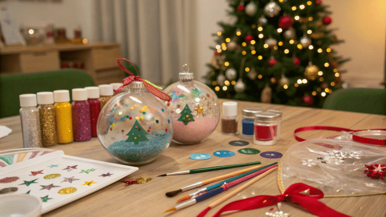 creative make your own christmas baubles