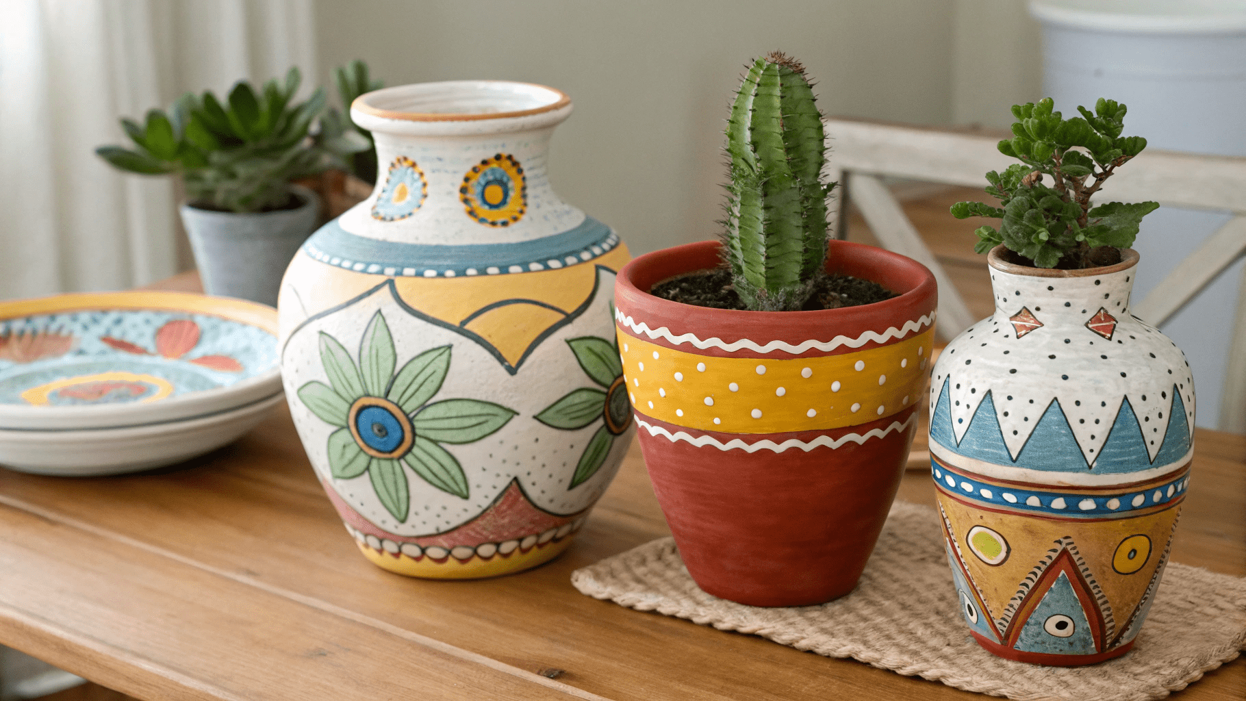15+ Creative Pottery Painting Ideas for Your Home