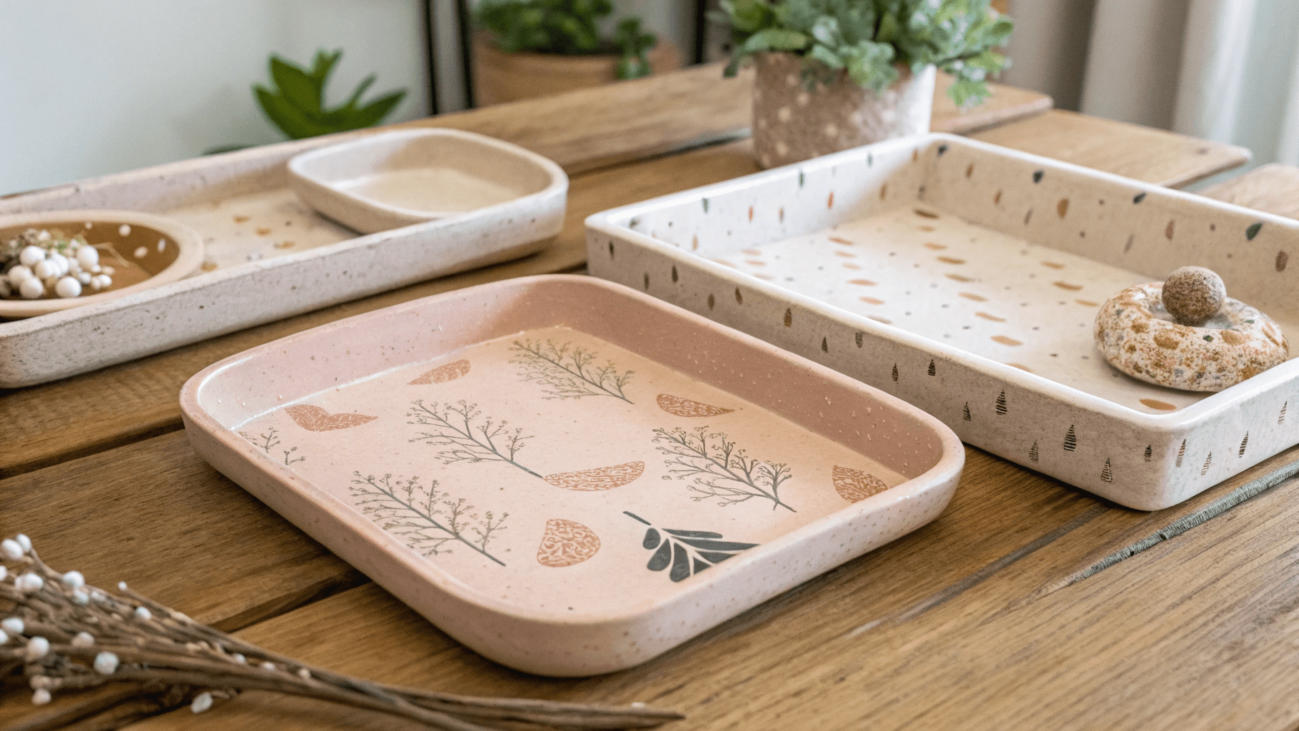 15+ Cute Clay Trays Ideas to Spruce Up Your Space
