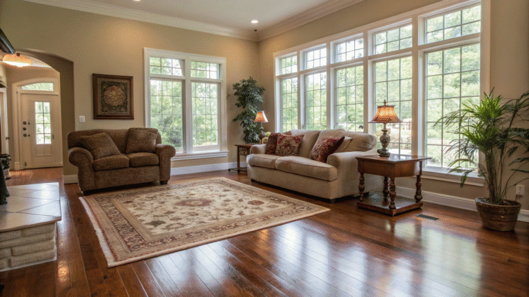 hardwood floor living room ideas
