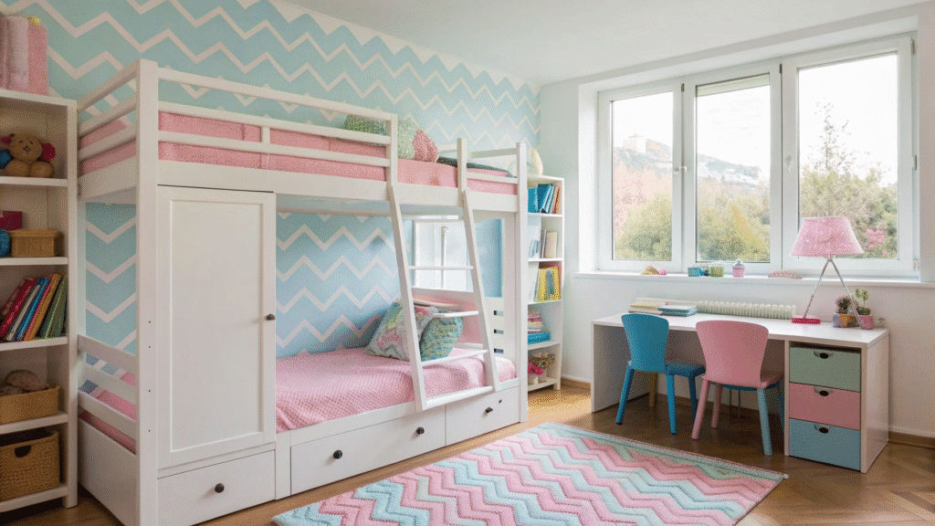 kids room ideas for a boy and girl sharing space