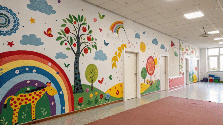 kids room wall art ideas that make a statement