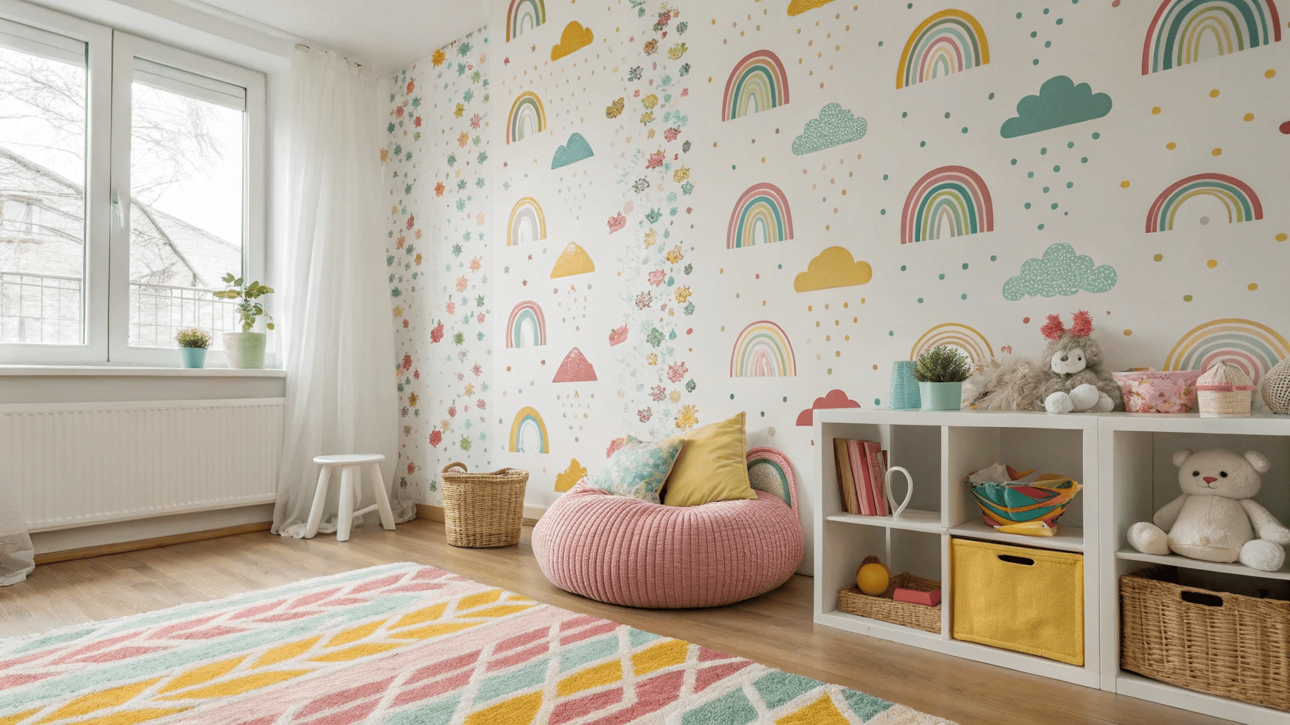 19+ Kids Room Wallpaper Ideas to Brighten Up Their Space