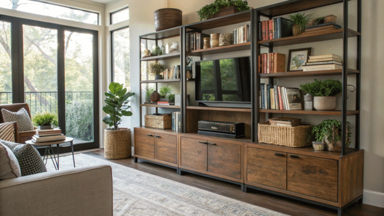 living room bookshelf ideas