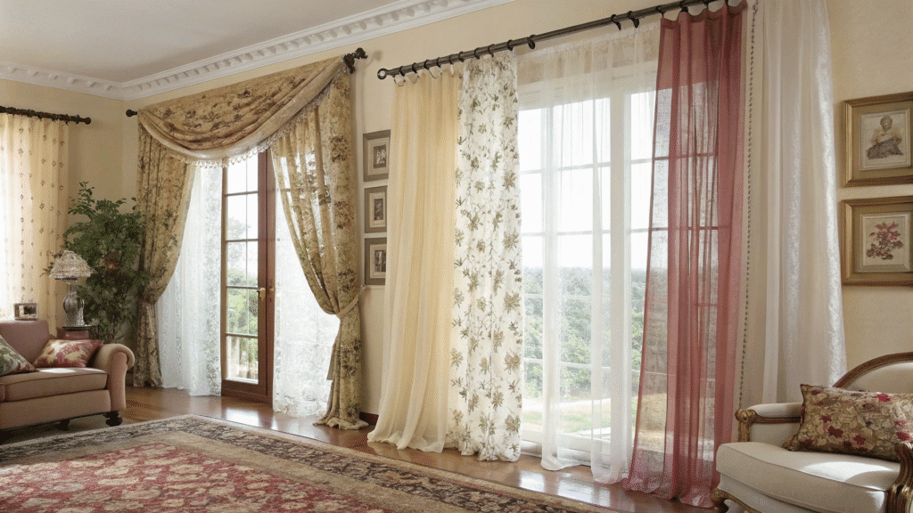 living room curtain ideas 1