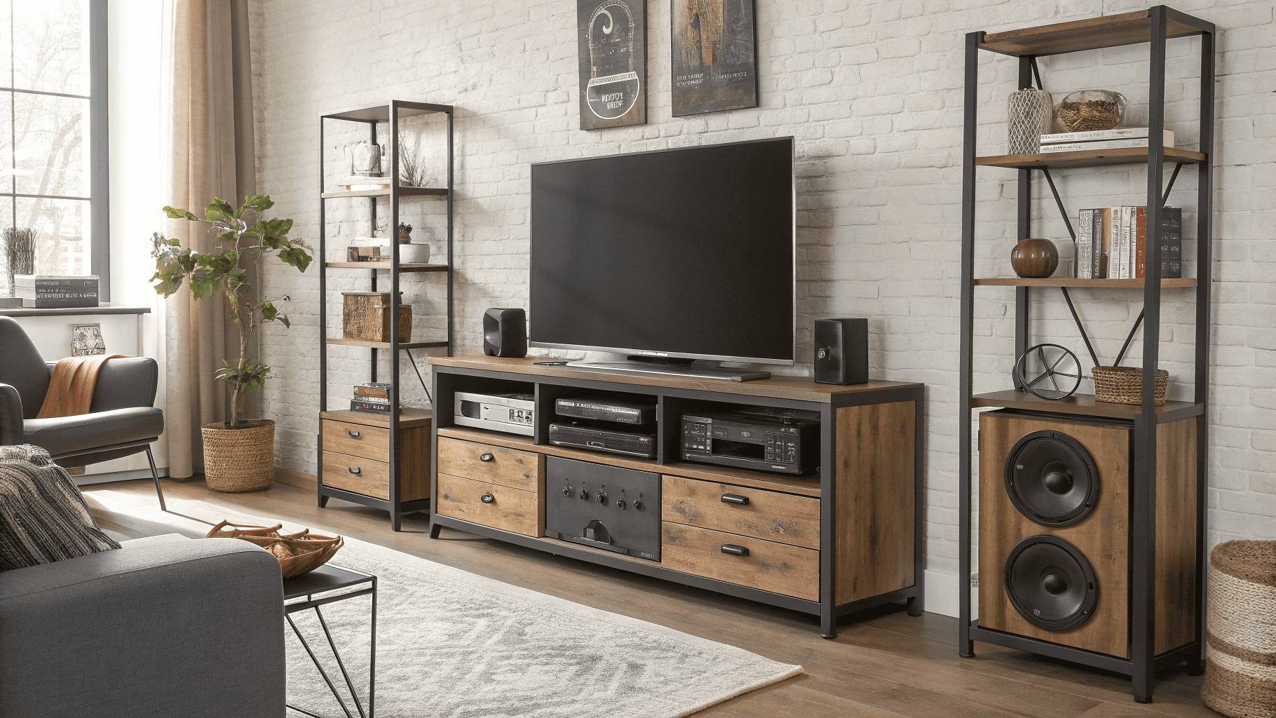 15+ Living Room Entertainment Center Ideas to Maximize Space