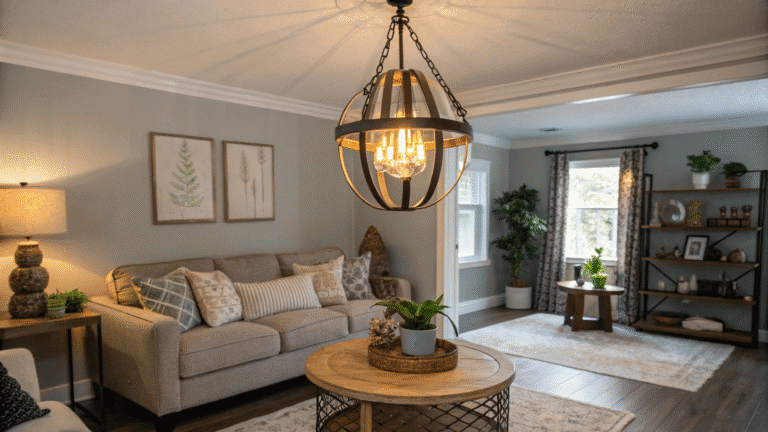 living room hanging light