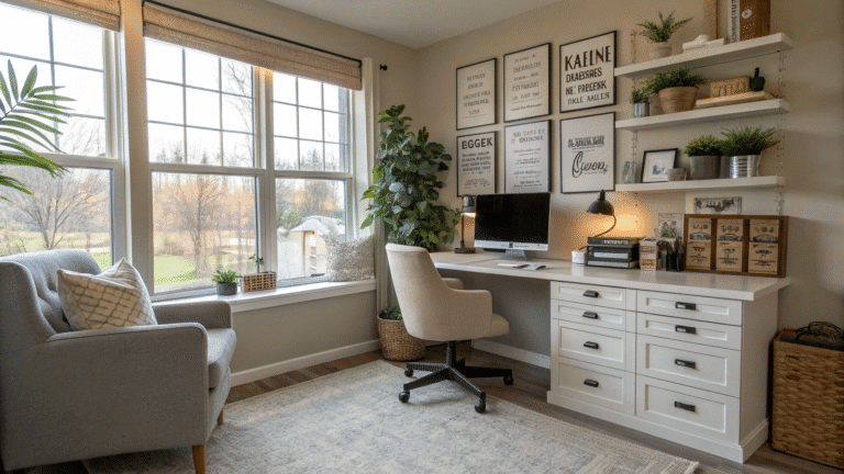 living room home office ideas