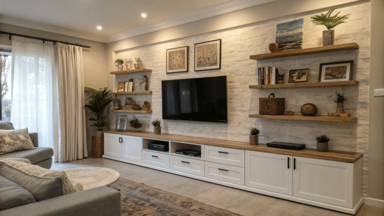 living room tv wall ideas