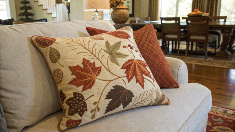 stylish autumn throw pillow ideas for your living