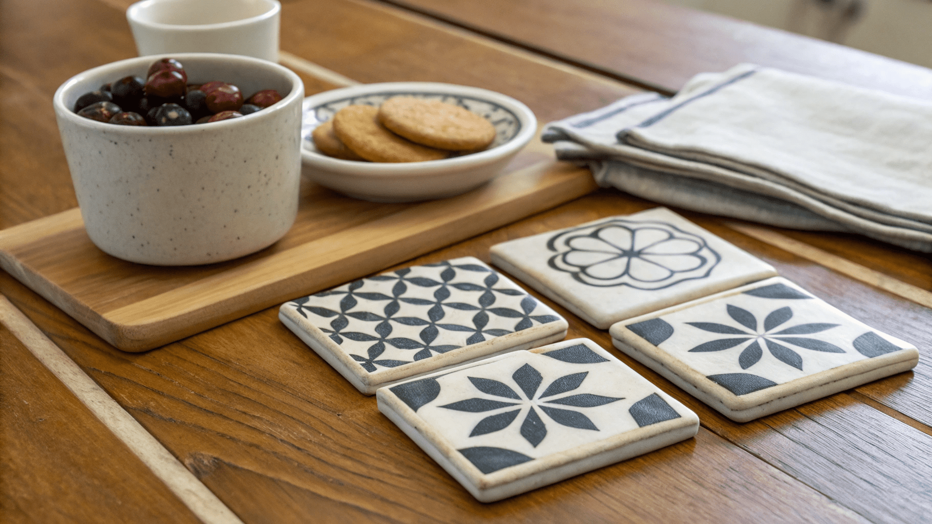 19+ Stylish Ceramic Coaster Ideas for Any Home