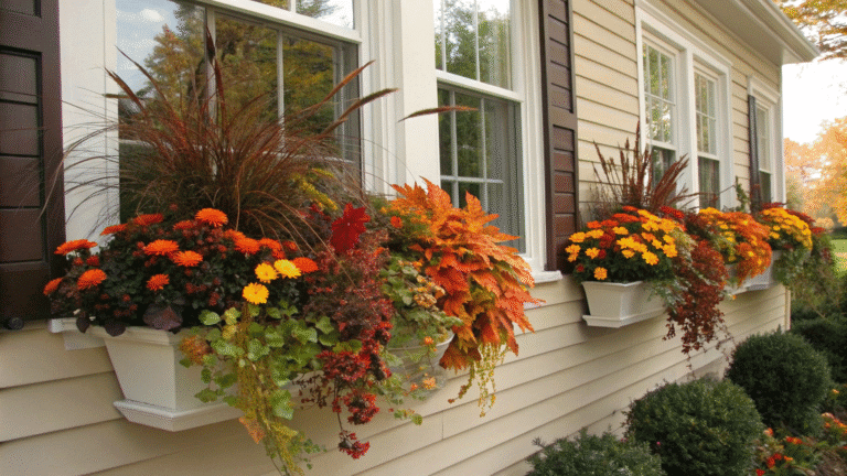 unique fall planter ideas to brighten your home