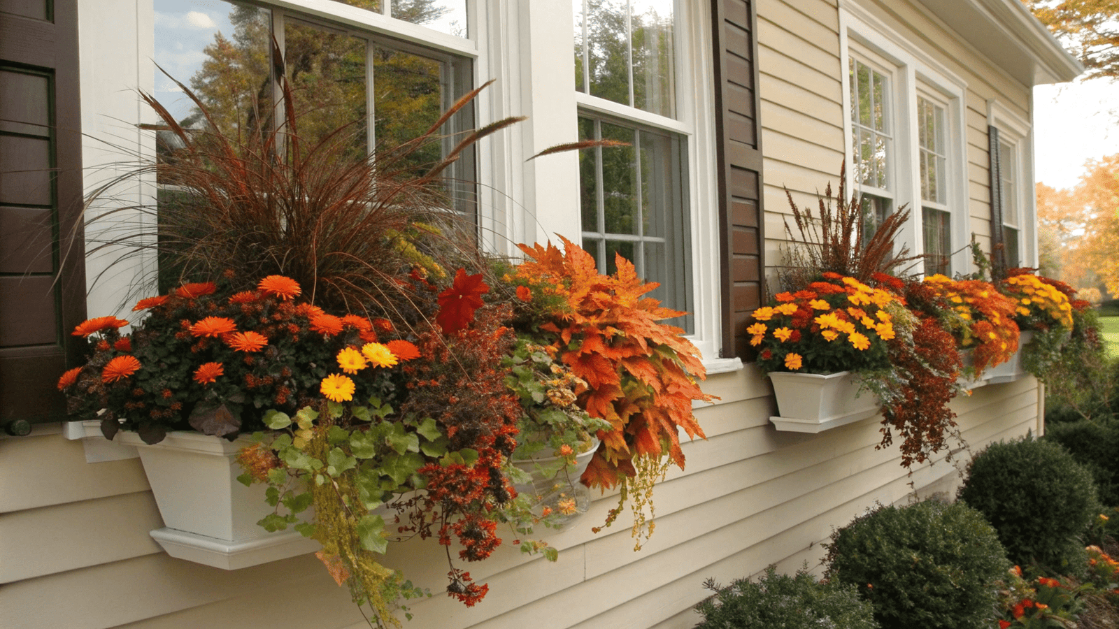 15+ Unique Fall Planter Ideas to Brighten Your Home