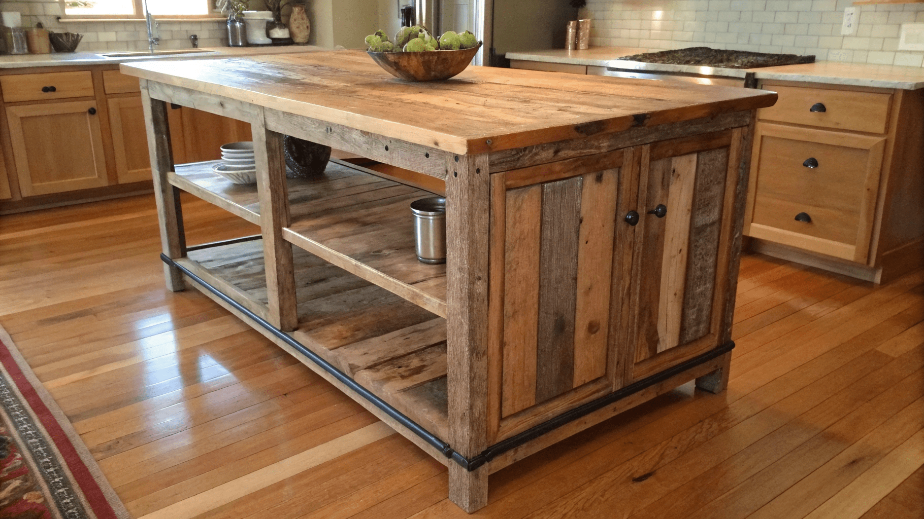 12+ Barnwood Kitchen Island Ideas