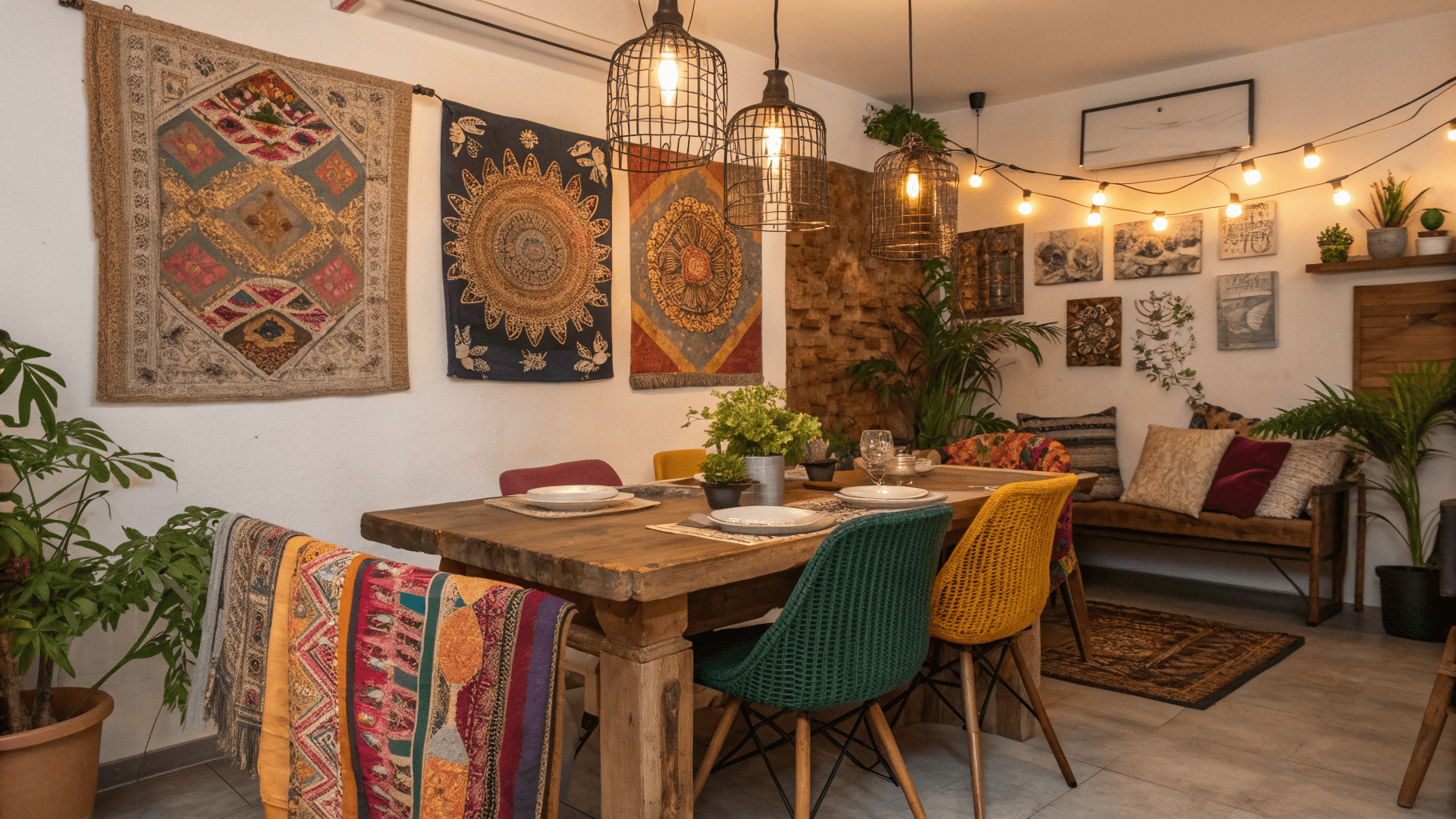 18+ Boho Dining Room Decor Ideas to Try Today