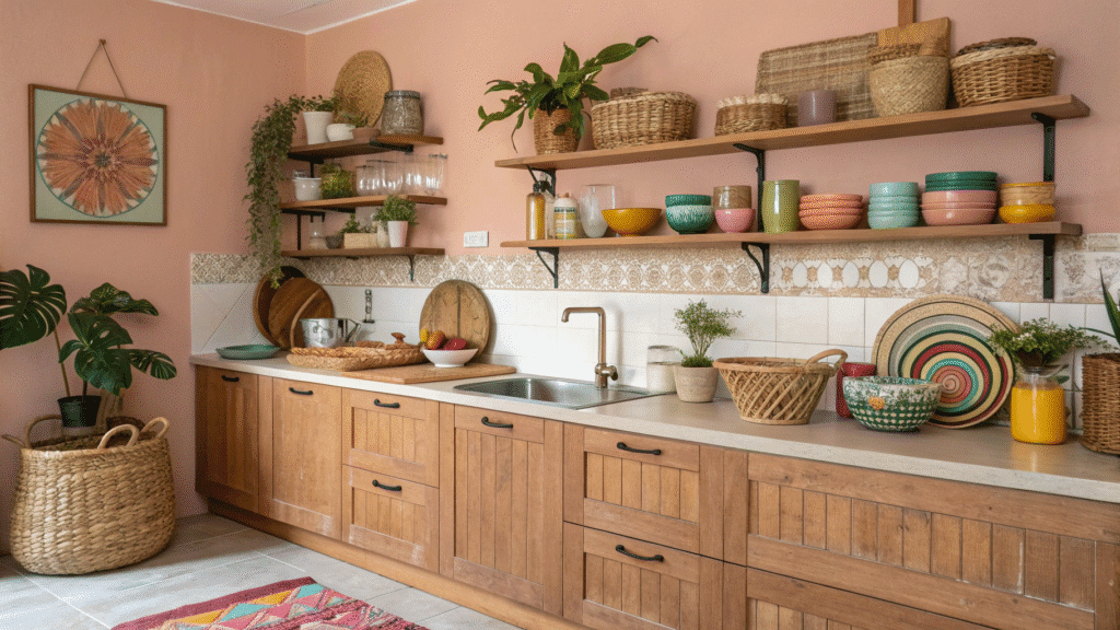 boho kitchen ideas for your homes