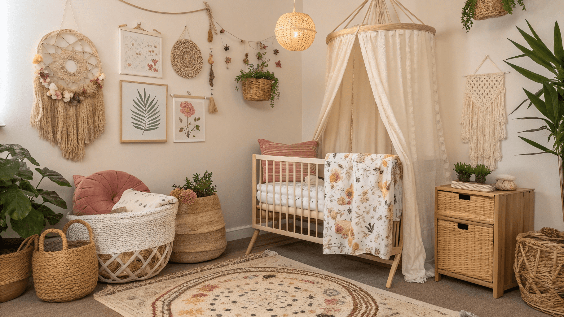 14+ Boho Nursery Decor Ideas to Try