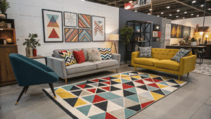 19+ Bold Geometric Living Room Ideas to Try Now