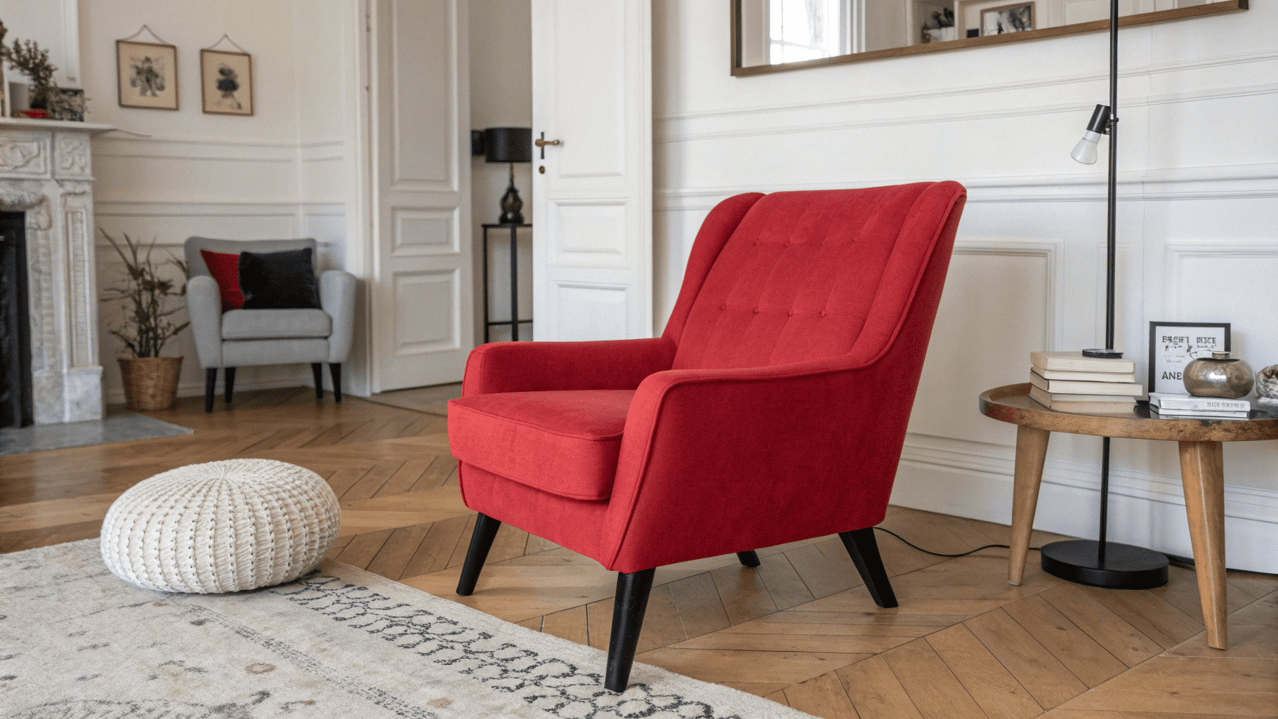 13+ Bright Red Accent Chair Ideas