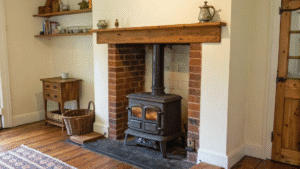 12+ Charming Vintage Stove Alcove Ideas