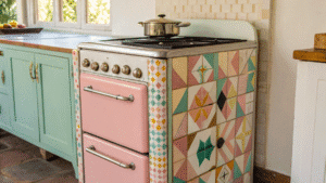 14+ Colorful Retro Kitchen Appliance Ideas