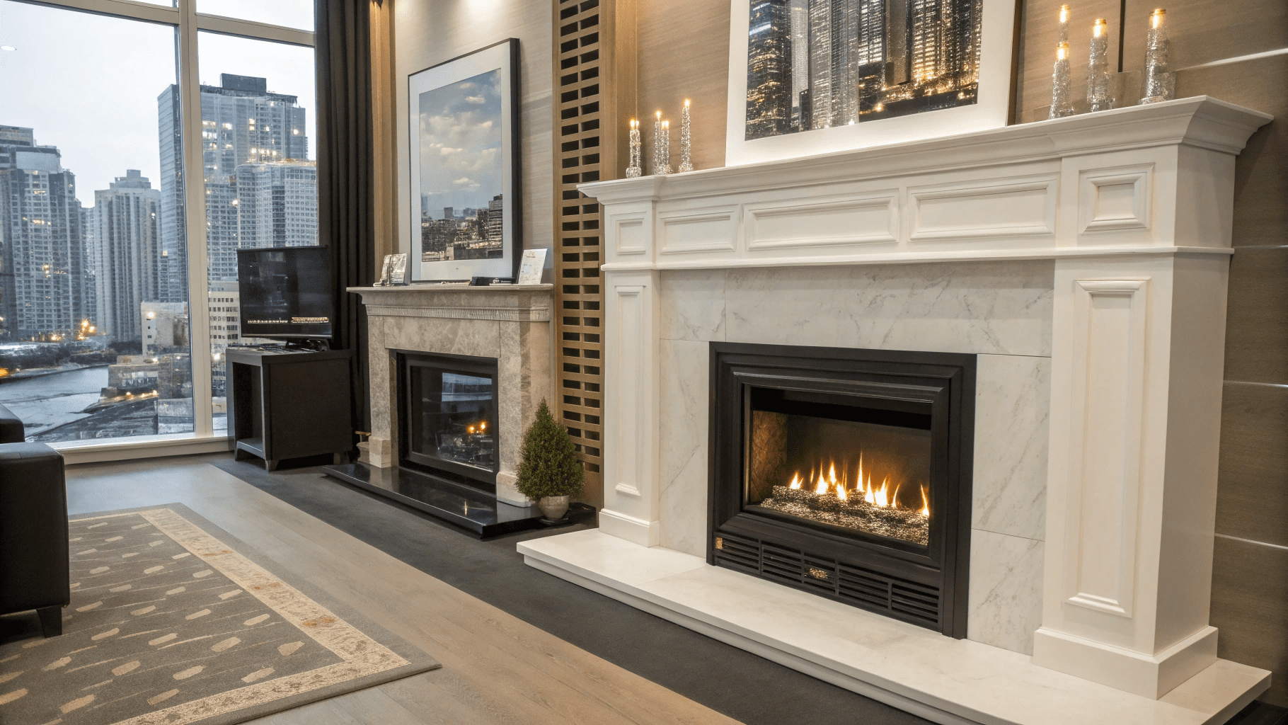 14+ Contemporary Fireplace Mantel Designs for Urban Homes