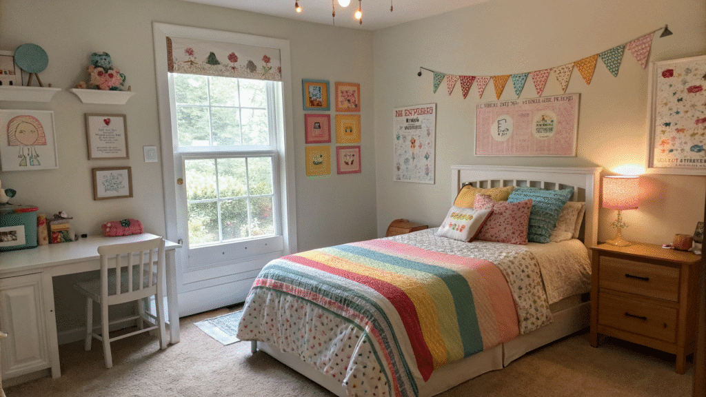 cozy kids bedroom