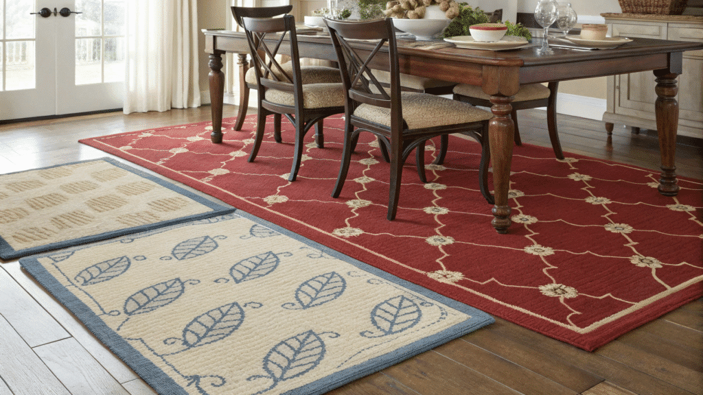 dining room rug ideas to anchor your space