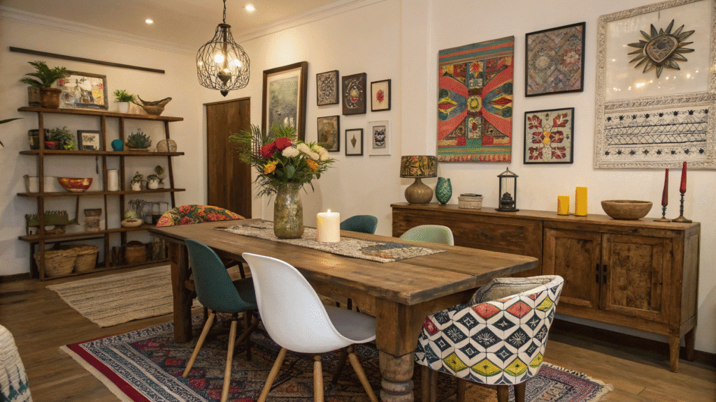 eclectic dining room ideas