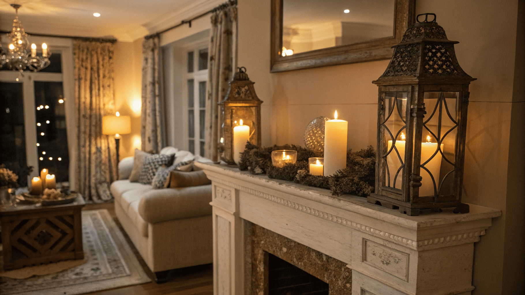 12+ Fireplace Mantel Lighting Ideas That Set the Perfect Glow