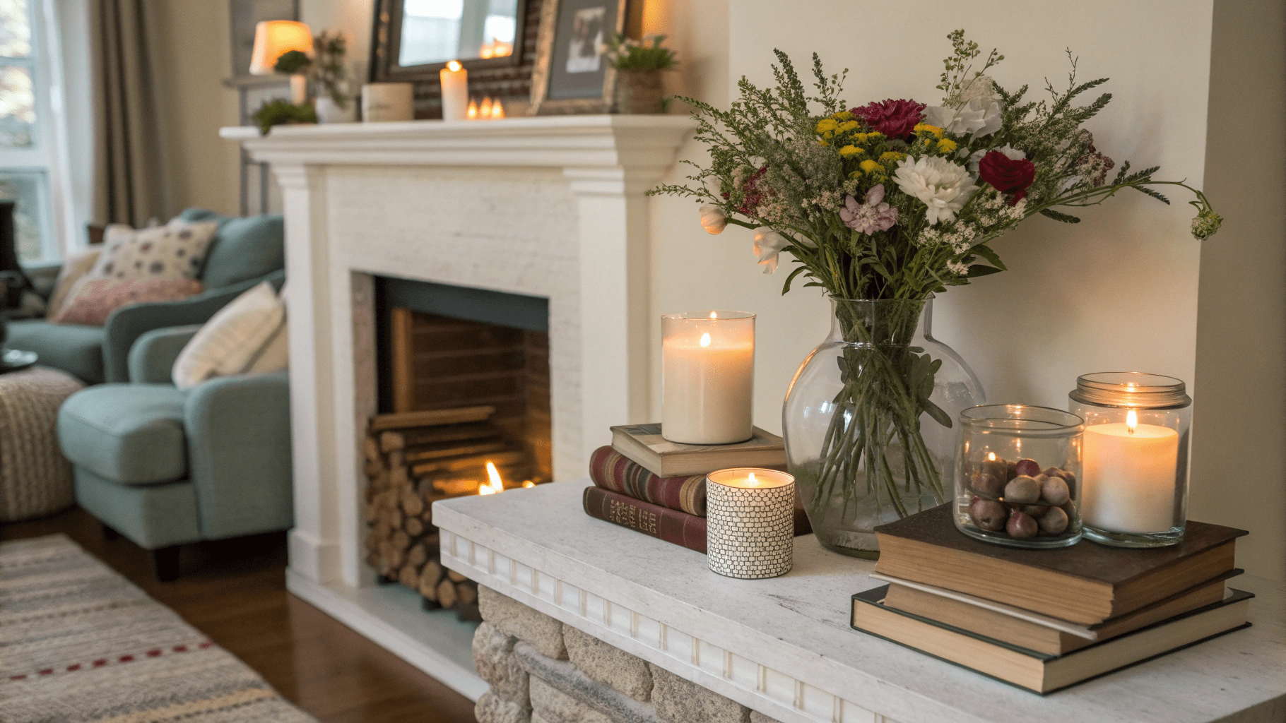 17+ Fireplace Mantel Shelf Styling Ideas That Look Effortless