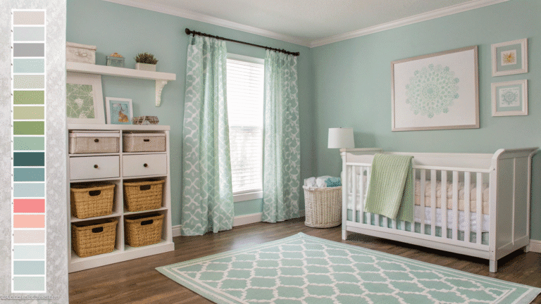 gender neutral nursery color palettes