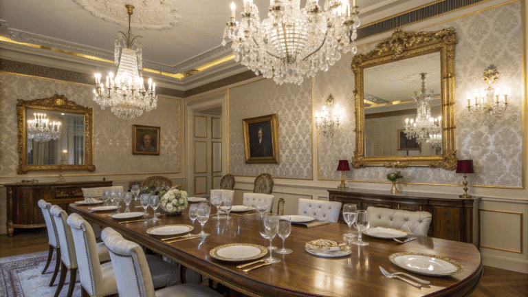 glam dining room ideas