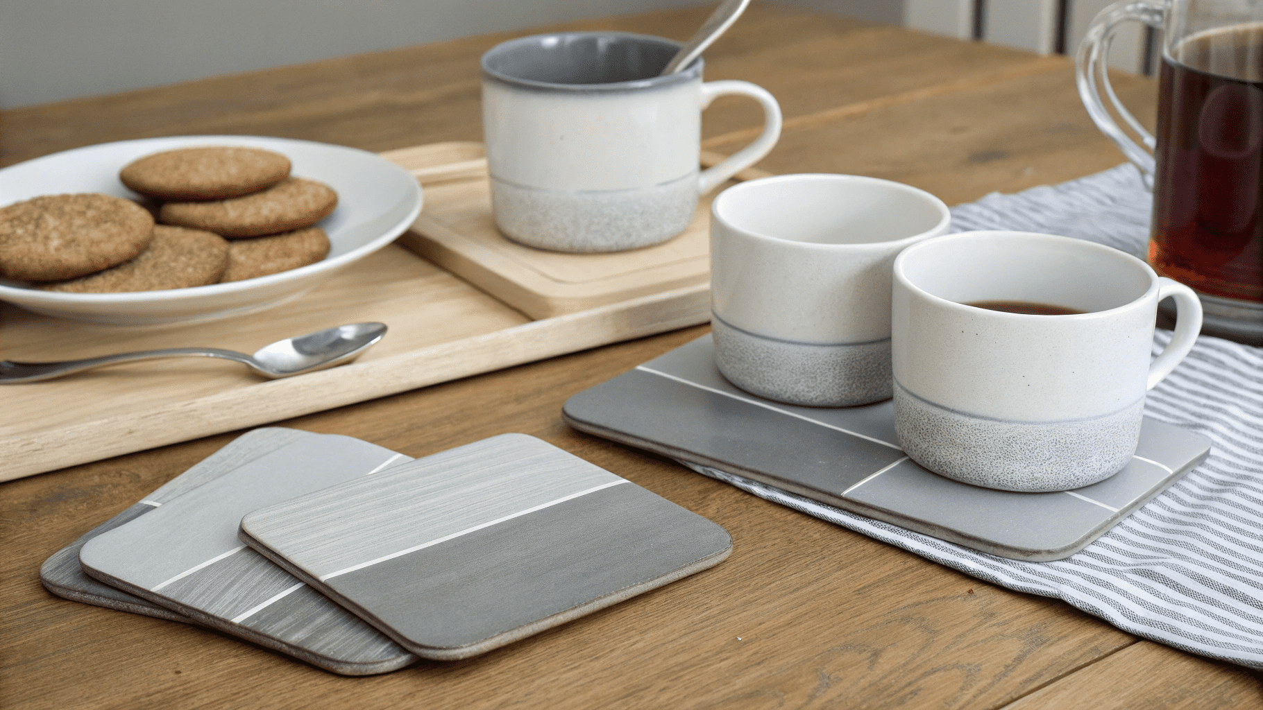 13+ Gray Gradient Coasters for Everyday Home Use